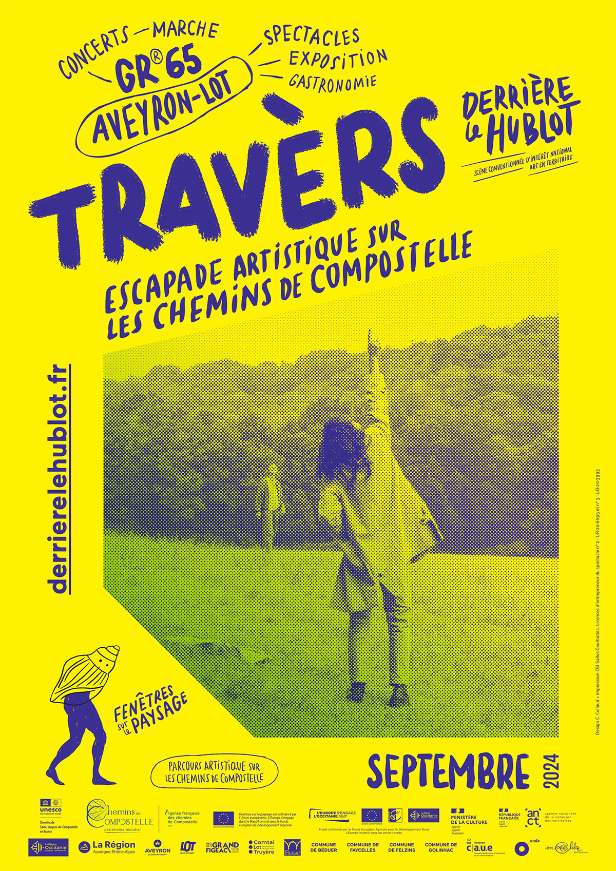 Affiche Travèrs 2024